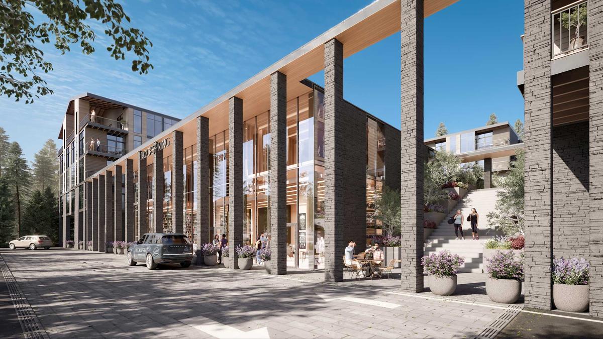 Rockspring exterior streetscape
